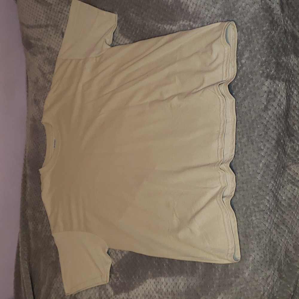 Tan short sleeve shirt (women's)